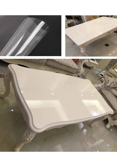 Mermer Mobilya Koruma Folyosu Ultra Parlak 50 Cm X 2 Metre