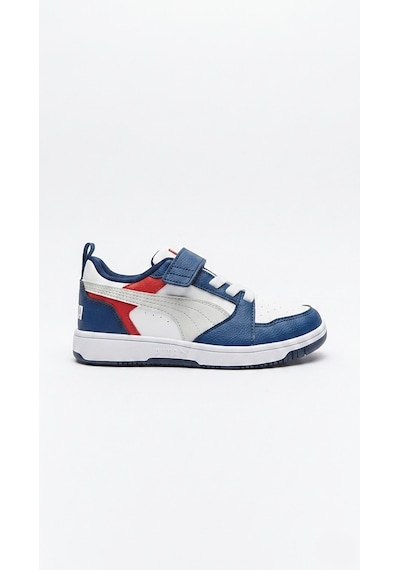 Puma 397419 33 Rebound V6 Lo Ac+ps Lacivert-gri-beyaz Çocuk Spor