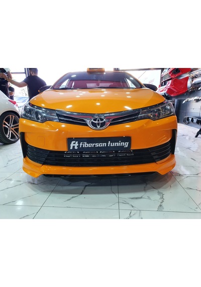 Toyota Corolla Uyumlu (2017...) Ön Tampon Eki ---fibersan Tuning