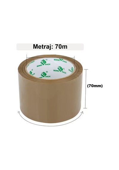 Jokey Ambalaj TABA Geniş Koli Bandı En:70mm METRAJ: 70metre (2.adet)