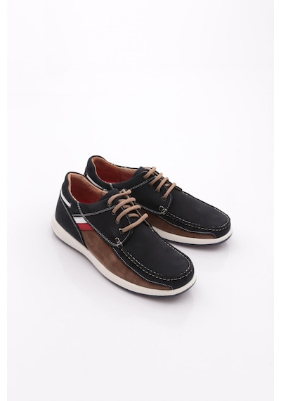 Dgn 873 Erkek Comfort Ayakkabi Lacivert Nubuk