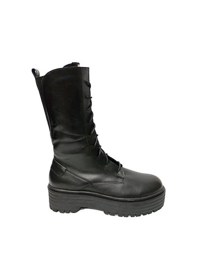 Dr. Flexer Dr.flexer 222301-565 Hakiki Deri Anatomik Kadın Bot Siyah