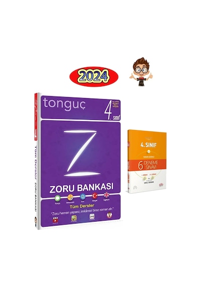 Tonguç Akademi 4. Sınıf Tüm Dersler Zoru Bankası + Deneme Sınavı