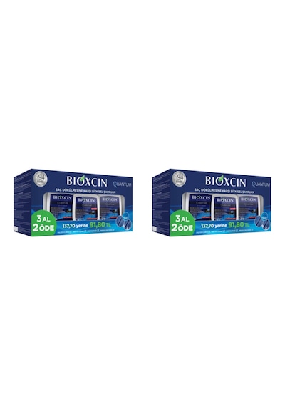 Quantum Şampuan 3 Al 2 Öde Kuru Ve Normal 2'li Paket