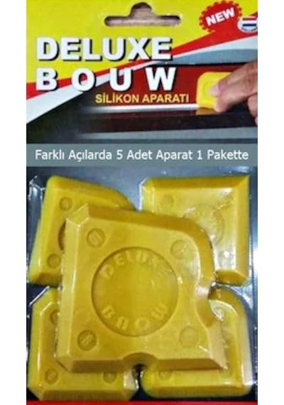 Deluxe Bouw Slikon Mastik Derz Çekme Aparati 5 Parça