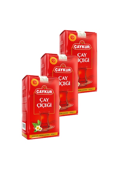 Çay Çiçeği Dökme Çay 500 Gr. Üçlü Paket
