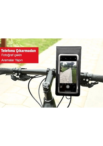 Ally F1-c Su Geçirmez Bisiklet Gidon Telefon Tutucu- 5775 Diğer