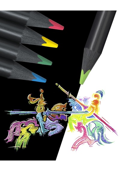 Faber Castell Black Edition 24 Lü Kutu 124-Pembe