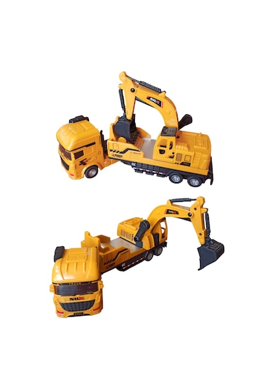 Sürtmeli Oyuncak Kamyon Kepçe - 26 Cm