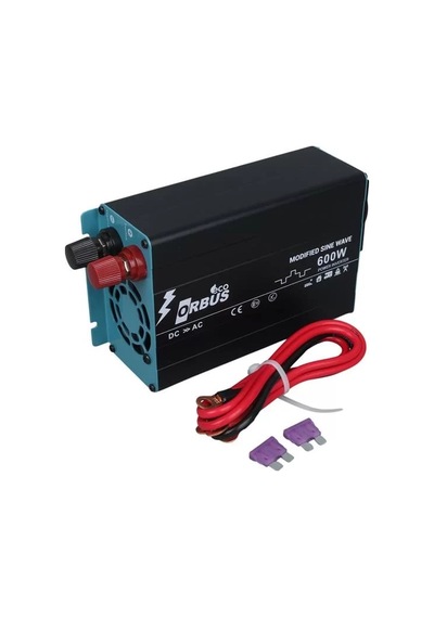 Sh Orbus Orb600m Dc 12v - 220v Ac 600w/1200w Modified Sinus Sine Wave Inverter Najmaddin
