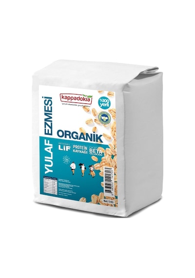 Kappadokia Organik Yulaf Ezmesi - Ekonomik Boy - 5 Kg