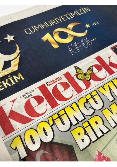 29 Ekim 2023 Hürriyet Gazetesi Eki Kelebek