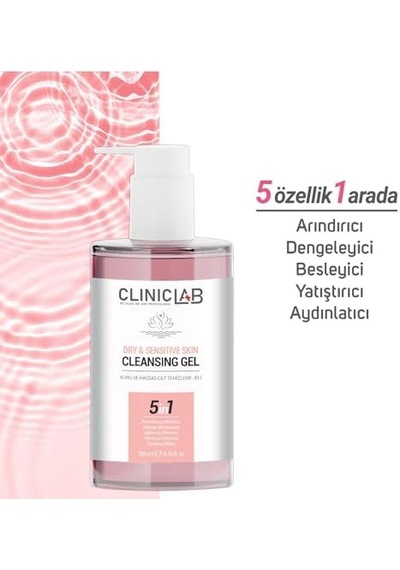 Kuru Ve Hassas Cilt Temizleme Jeli 200 Ml 37301865