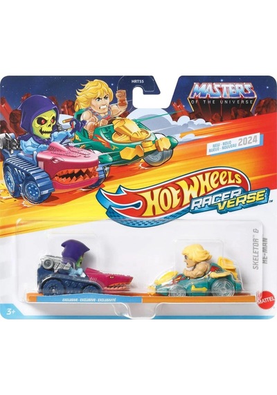 Racerverse 2'li Arabalar Hrt55-hrt87 Motu Skeletor & He-man