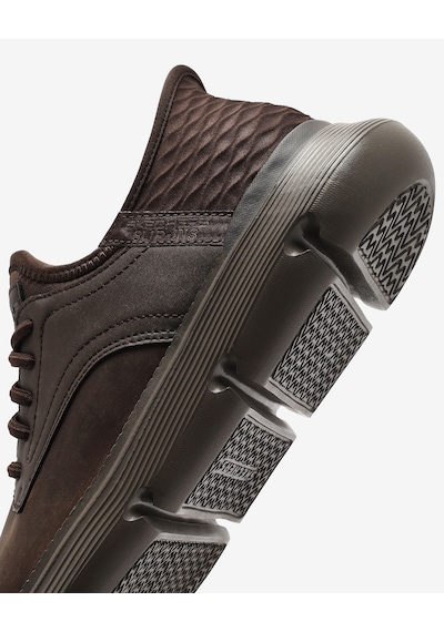 Skechers Garza - Gervın Erkek Kahverengi Günlük Ayakkabı 205046 Coc Kahverengi