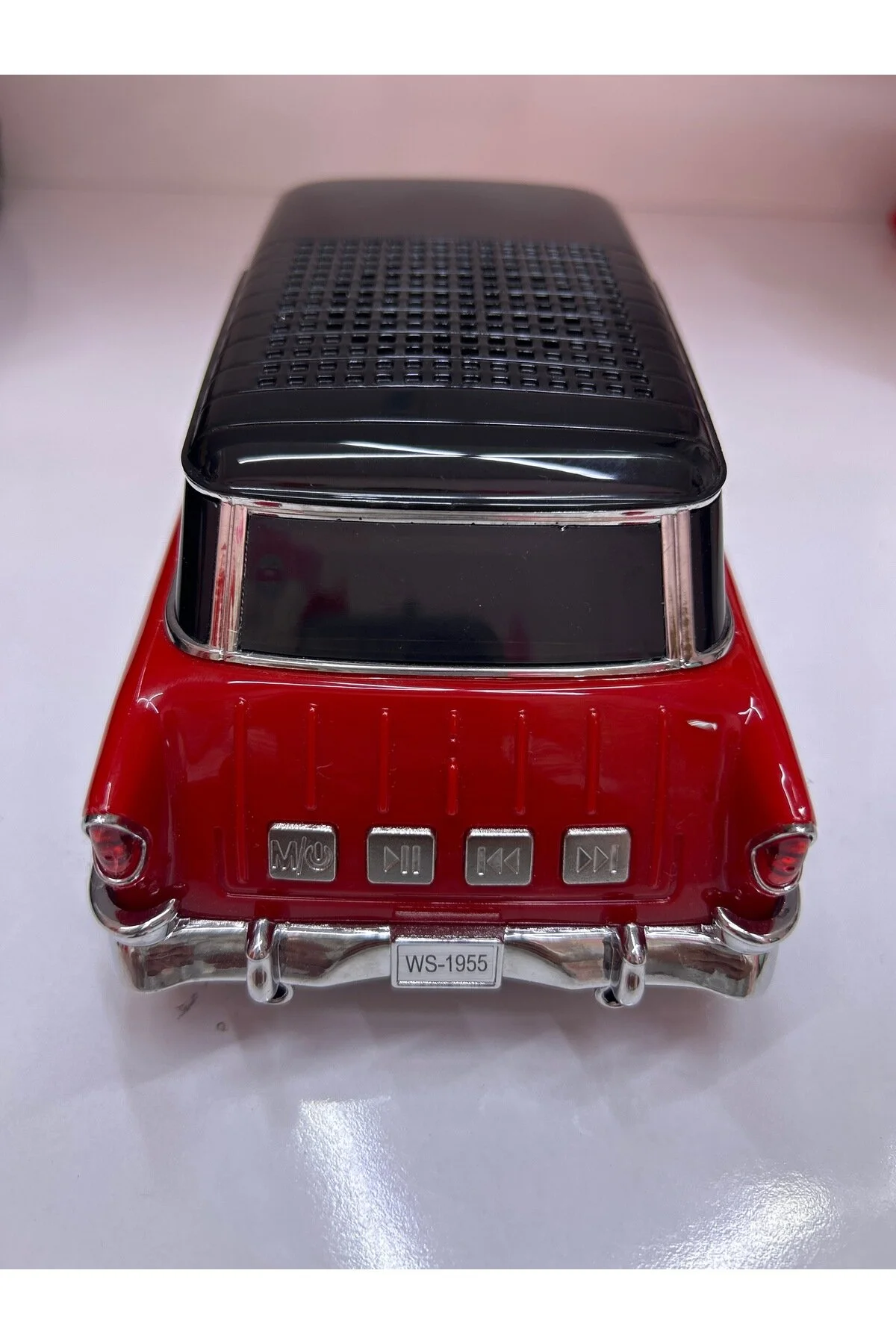 Nostaljik 1955 Klasik Araba Tasarımlı Bluetooth Hoparlör Usb-tf Kart Destekli Retro Müzik Çalar K.