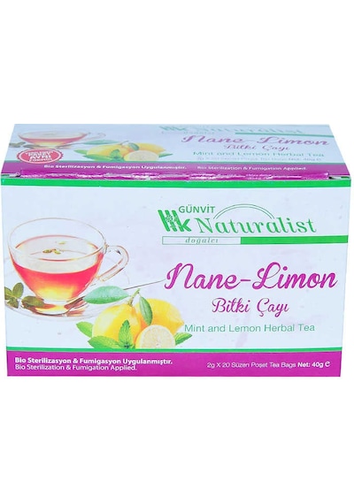 Nane Limon Çayı 20 Süzen Poşet - Elwm-331438
