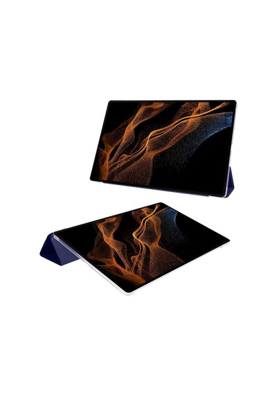 Huawei Matepad 11.5 İnç 2025 8gb / 128gb İle Uyumlu Kapak Smart Standlı 360 Tam Koruma Akıllı Pu Deri Kılıf - Mavi