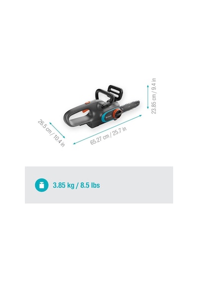 Gardena 14790 Powersaw 3/8 18V 25 CM Akülü Testere