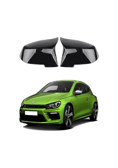 Volkswagen Scirocco Araca Özel Batman Yarasa Ayna Kapağı Pianobla