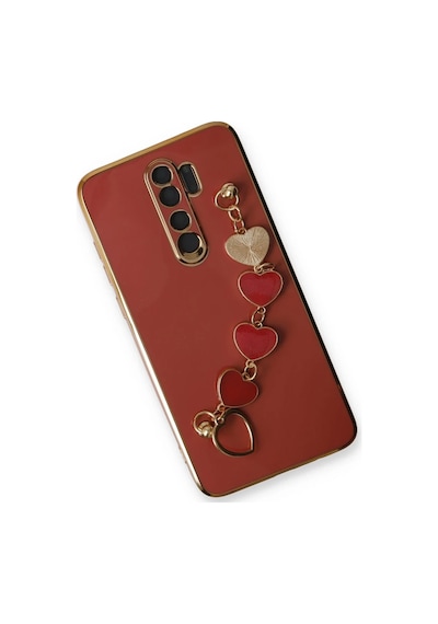 Xiaomi Redmi Note 8 Pro Kılıf Esila Silikon - Kırmızı -