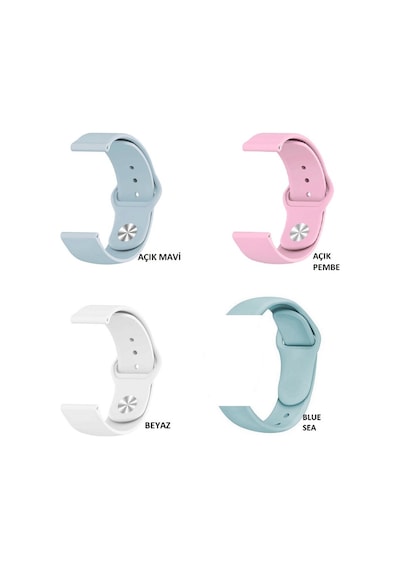 Oppo Watch Kordon 41Mm 46 Mm Kordon Silikon Kayış