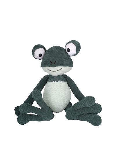 Amigurumi Kurbağa Sandalye Ve Oyuncak - Anatoya Yeşil