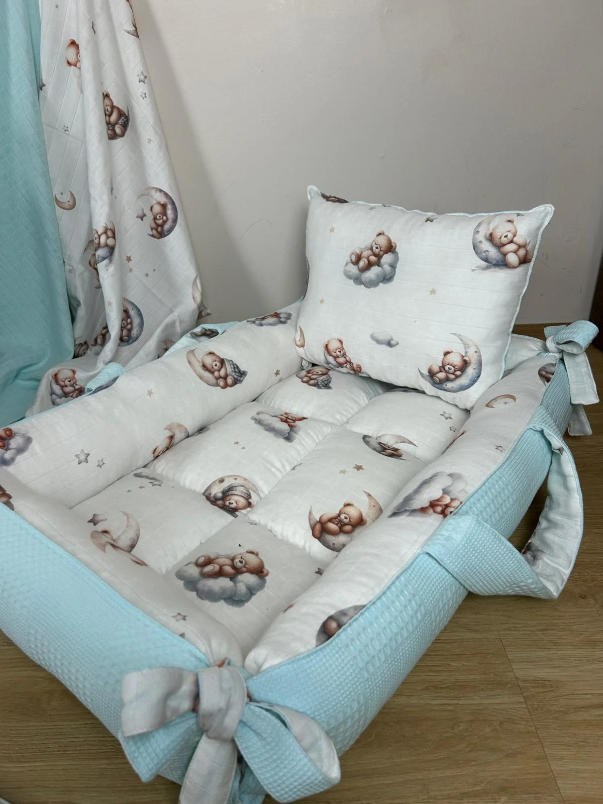 %100 Pamuk Çok Amaçlı Çift Katlı Çift Kullanımlı 3d Dijital Baskı 40 x 90 x 10 CM