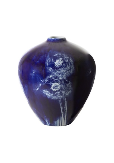 Mudo Home Amalfı Vazo 34x36 Cm Mavi