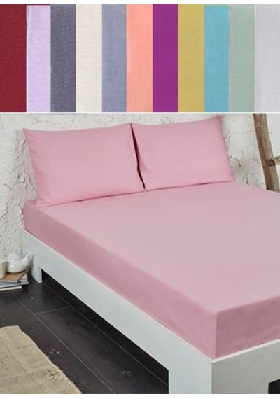 Özdilek 100X200 Fitted Kumaş Lastikli Yatak Çarşafı Yastık Kılıfl