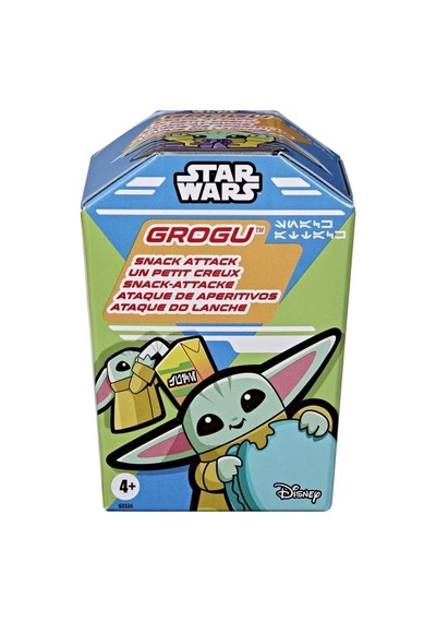 Grogu Snack Attack 1.5-ınch Mystery Figure, Mini Food Theme Toys, Series 1, Surprise Toys For Boys & Girls Ages 4+