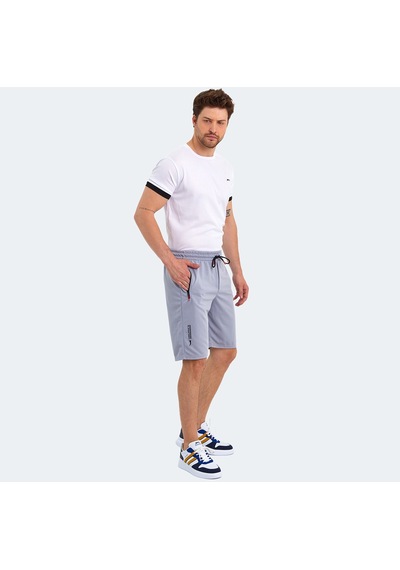 Slazenger OSAMU Erkek Cepli Gri Şort