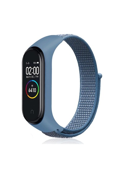Xiaomi Mi Band 3 / 4 Krd-13 Hasır Örme Kordon Kayış
