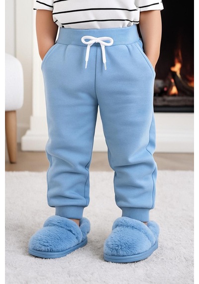 % 100 Pamuk Bebe+çocuk Cepli Alt Eşofman Kaşkorse Kumaştan Yumuşak Dokulu 9-36 Ay Mavi % 100 Pamuk Bebe+çocuk Cepli Alt Eşofman Kaşkorse Kumaştan Yumuşak Dokulu 9-36 Ay Mavi