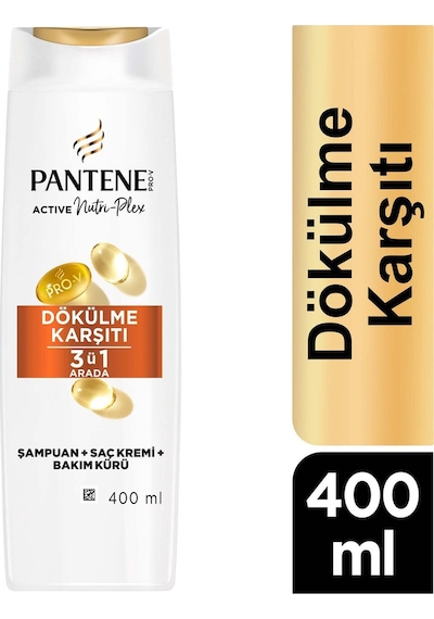 Pantene 400 Ml Saç Dökülme Karşıtı 3+1