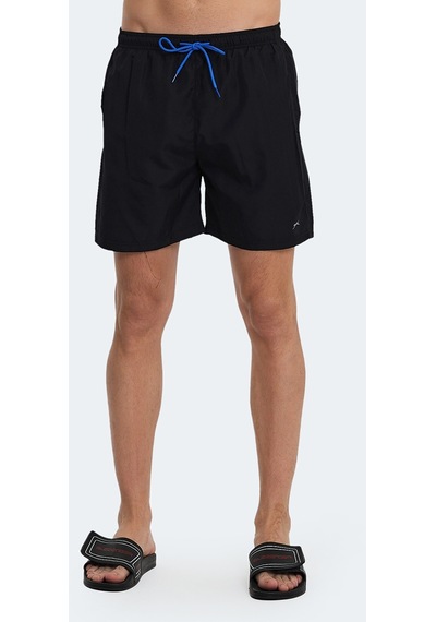 Slazenger RENO Erkek Cepli Deniz Şortu Siyah Mayo