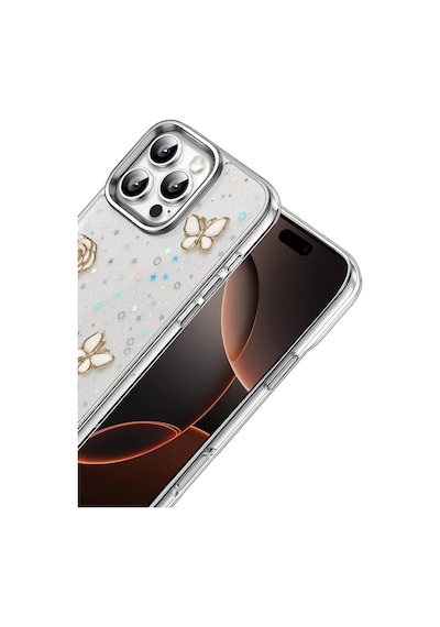 Muratech Newface Samsung Uyumlu Galaxy A06 Fiyonk Desenli Kapak - Desen 9