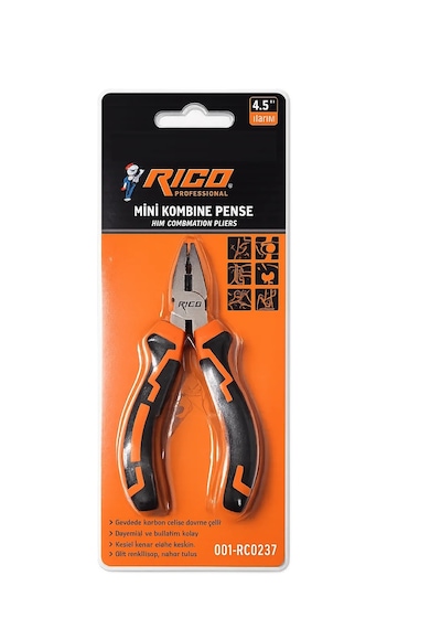 Rico Mini Pense Seti Kargaburun Yankeski Kerpeten 4 Parça 115m