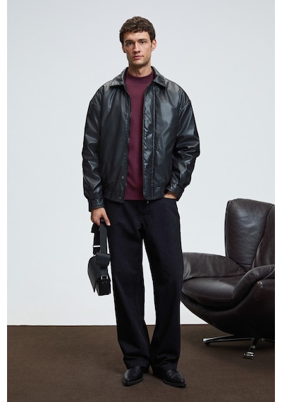 Grımelange QUILLA Erkek Yarım Balıkçı Basic Bordo Sweatshirt