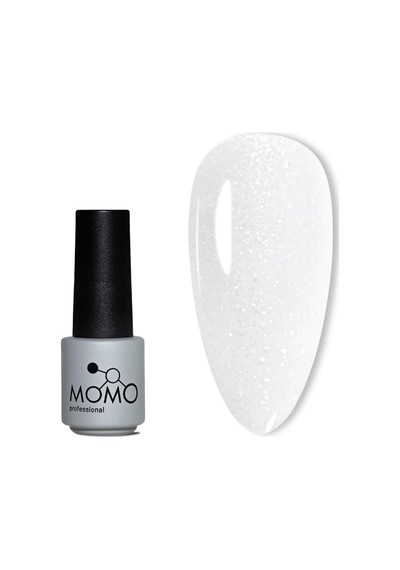 Momo Professional Kalıcı Oje S015 Simli Beyaz 4 Ml