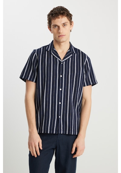 Wrangler Pamuk Relaxed Fit Geniş Kesim Lacivert Gömlek Çok Renkli