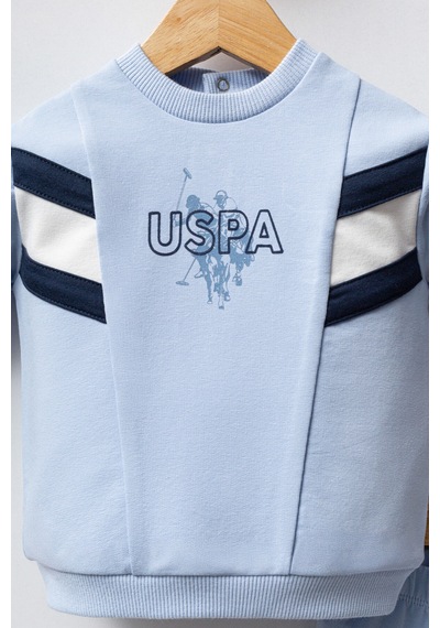 U.S. Polo Assn. Erkek Bebek Mavi Takım Usb2535-c-v2 Mavi