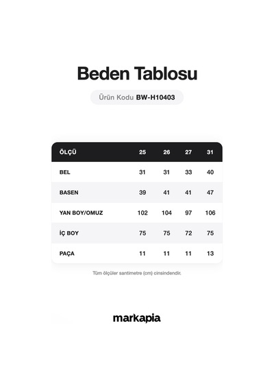 Kadın Yüksek Bel Mavi Skinny Jean Pantolon Mavi