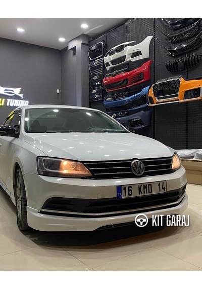 Volkswagen Jetta Mk6 2014-2018 Makyajlı Ön Ek Plastik Boyasız