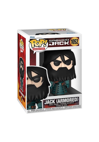 Funko 49276 Pop Animasyon: Samurai Jack- Armored Jack W/chase, Mu