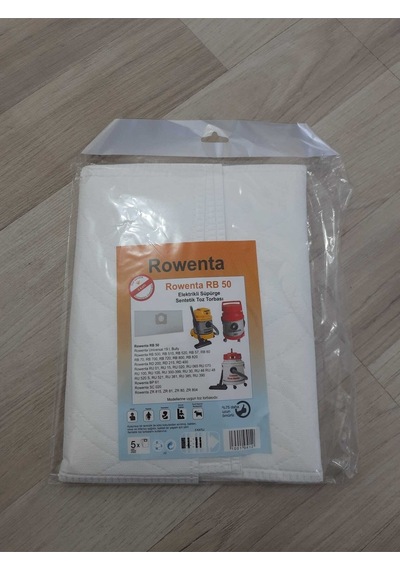 Rowenta Rb 50 Elektrikli Süpürge Sentetik Toz Torbası 10 Adet