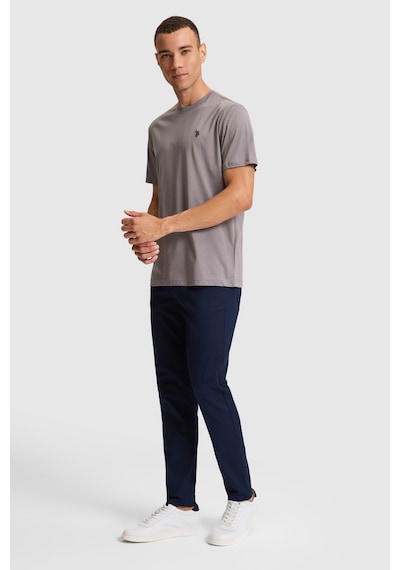 U.S. Polo Assn. U.s. Polo Assn. Erkek Gri Tişört Basic 50322312-vr024