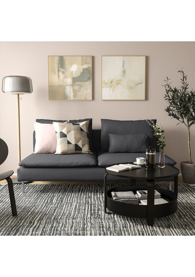 Ikea Gri Ferah Kanepe - 3'lü Kanepe