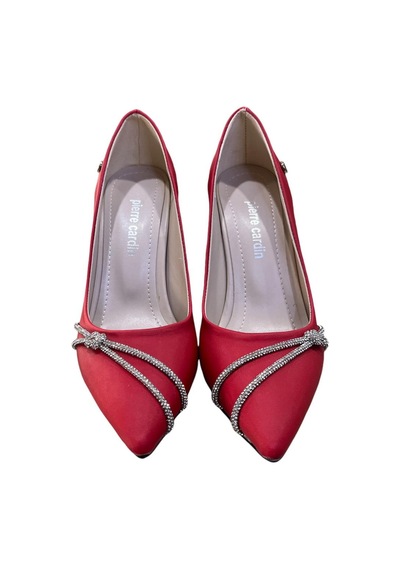 Pierre Cardin 54037 Stiletto Abiye Saten Kadın Ayakkabı 001