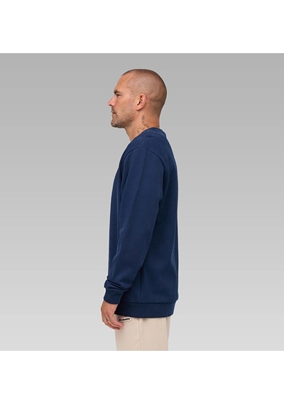 Columbia Csc Basic Bar Split Crew Erkek Sweatshirt 9150120466 Lacivert